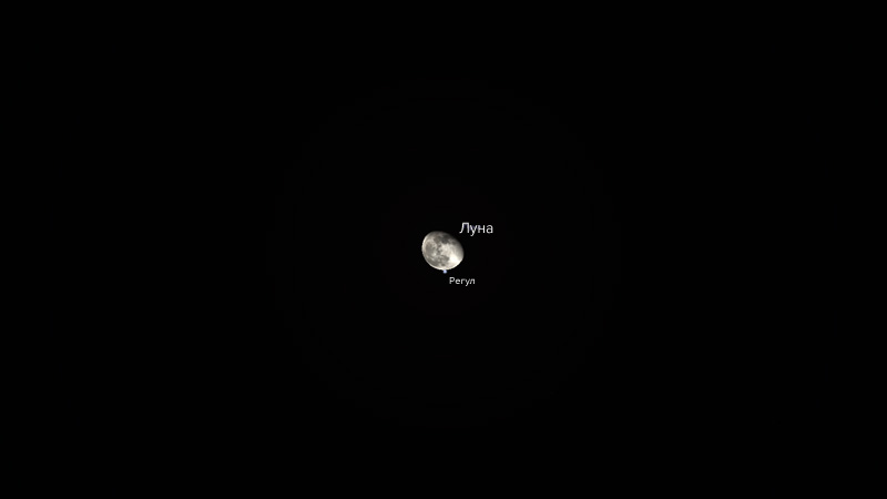 Покрытие Регула 6 января 2026